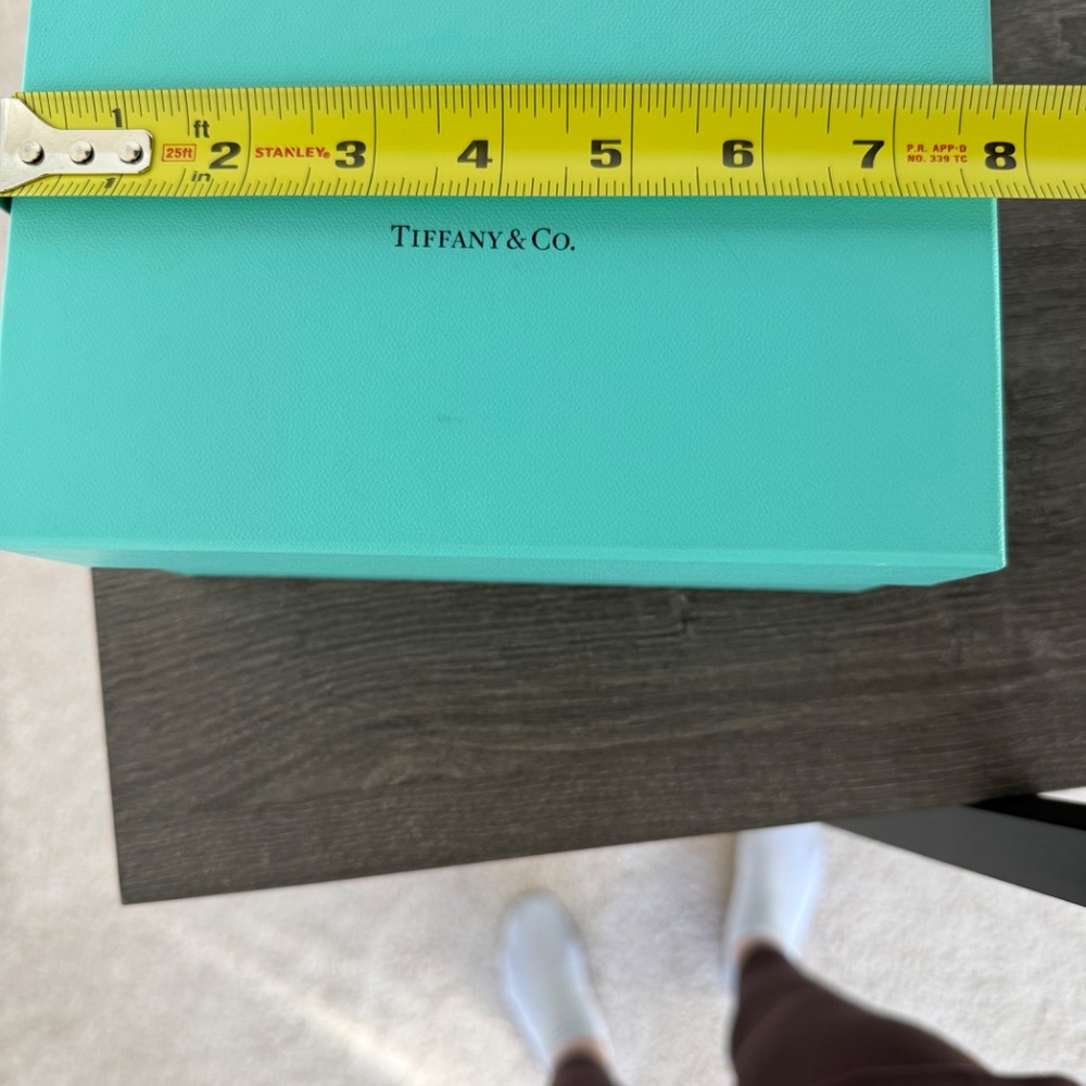 Tiffany & Co. Blue Gift Box with Lid Empty 7.5” x 4.5” x 4” - Picture 10 of 10